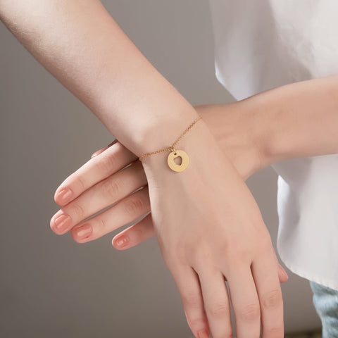 Mysha Personalized Captured Love Bracelet