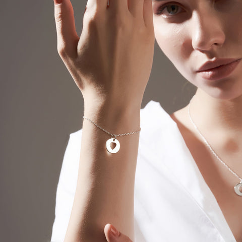 Mysha Personalized Captured Love Bracelet