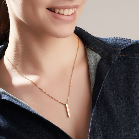 Mysha Personalized Pillar of Love Pendant