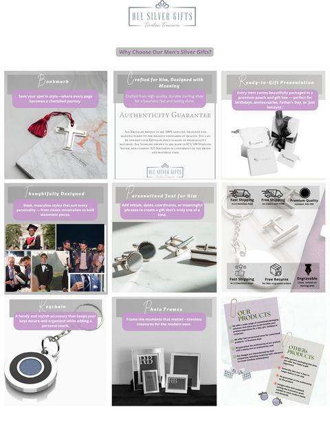Men's Silver Gifts