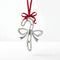 Sterling Silver Candy Cane Ornament by Krysaliis