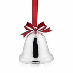 Krysaliis Silver Plated Christmas Bell Ornament II