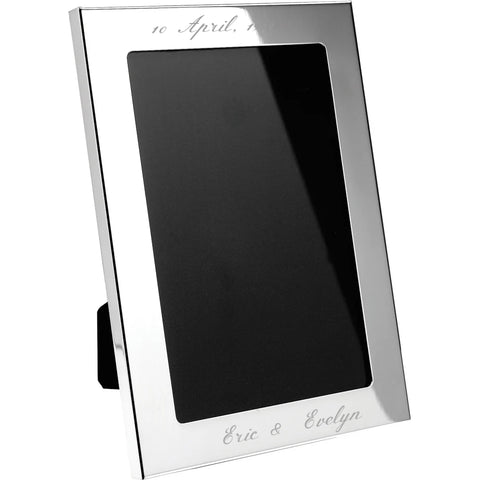 Salisbury Wide Border Pewter Picture Frames 5x7