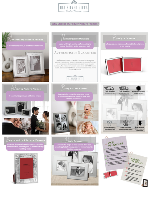 Silver Picture Frames