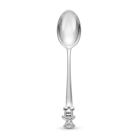 Krysaliis Teddy Sterling Silver Baby Spoon for Newborns