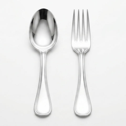 Krysaliis Sterling Silver Baby Spoon Fork Set | Personalized