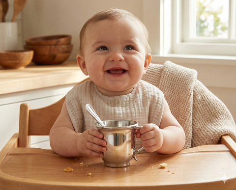 Salisbury Georgia Pewter Baby Cup - 5 Oz.