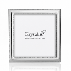 Krysaliis Sterling Silver Picture Frame Monaco