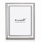 A rectangular silver picture frame with a beaded border, shown empty against a white background. The brand name 'Krysaliis' is printed in the center of the insert.
