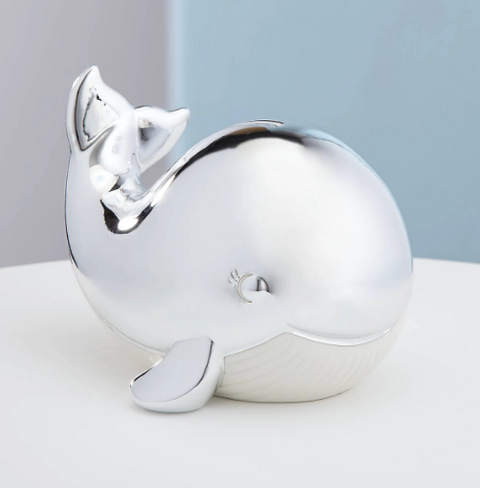 Reed and Barton Mystic Sea Whale Bank