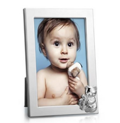 Krysaliis Silver-Plated Teddy Bear 6 x 4 Photo Frame