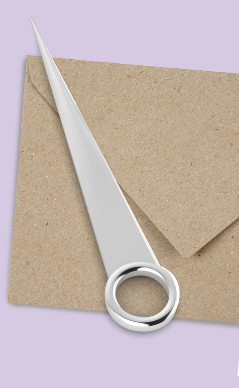 Silver Letter Opener