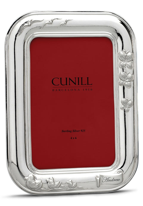 Cunill 'Spring Day' 4x6 Sterling Silver Picture Frame