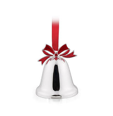 Krysaliis Silver Plated Christmas Bell Ornament II