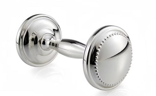 Krysaliis Silver-plate Beaded Rattle