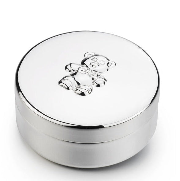 Krysaliis Silver-plate Teddy Keepsake Box