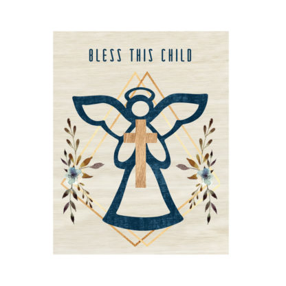 Angel Blessing Ornament – Bless this Child