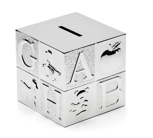 Reed and Barton "ABC" Coin Bank