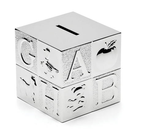 Reed and Barton "ABC" Coin Bank