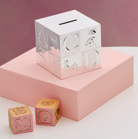 Reed and Barton "ABC" Coin Bank