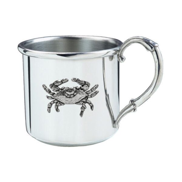 Salisbury Pewter Easton Baby Cup with Crab