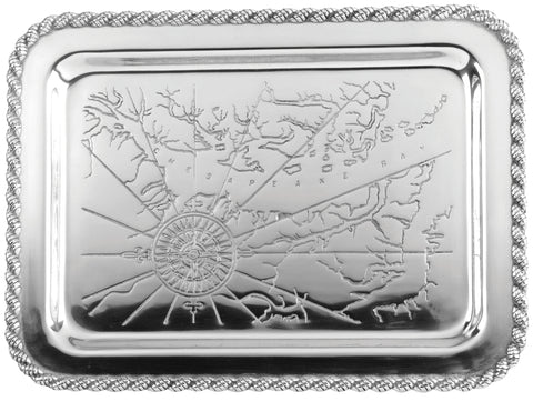 Salisbury Latitudes Chesapeake Bay Tray - Medium