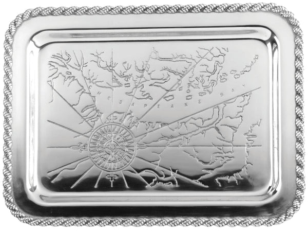 Salisbury Latitudes Chesapeake Bay Tray - Medium