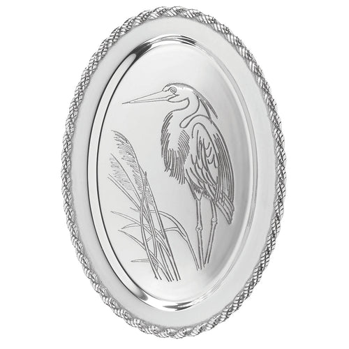 Salisbury Latitudes Oval Heron Tray - Large