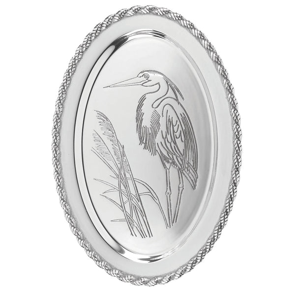 Salisbury Latitudes Oval Heron Tray - Large