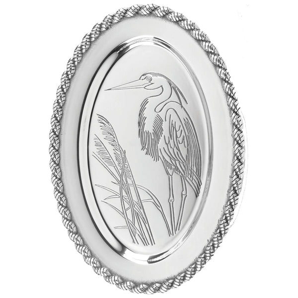 Salisbury Latitudes Oval Heron Tray - Medium
