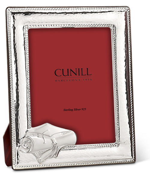 Cunill 'Graduation' Non-Tarnish Sterling Silver Picture Frame in 5" x 7"
