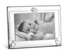 Cunill 3 Bunnies' 4x6 Sterling Silver Picture Frame