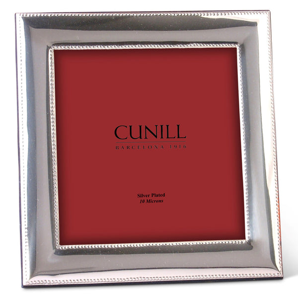 Cunill Beaded Silver Plated 5x5 Frame