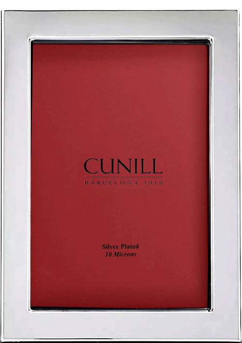 Cunill Tiffany Plain Silver Plated Frame in 8" x 10"
