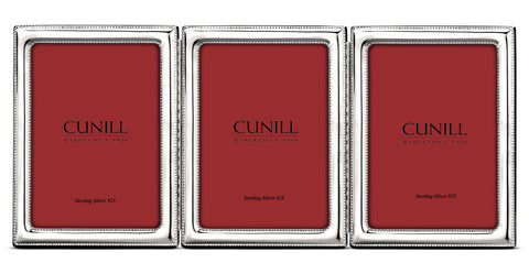 Cunill Pearls Hinged Triple 4x6 Frame