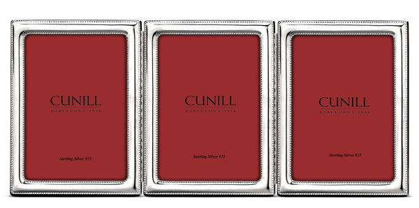 Cunill Pearls Hinged Triple 4x6 Frame