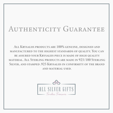 Krysaliis Silver Authenticity Certificate