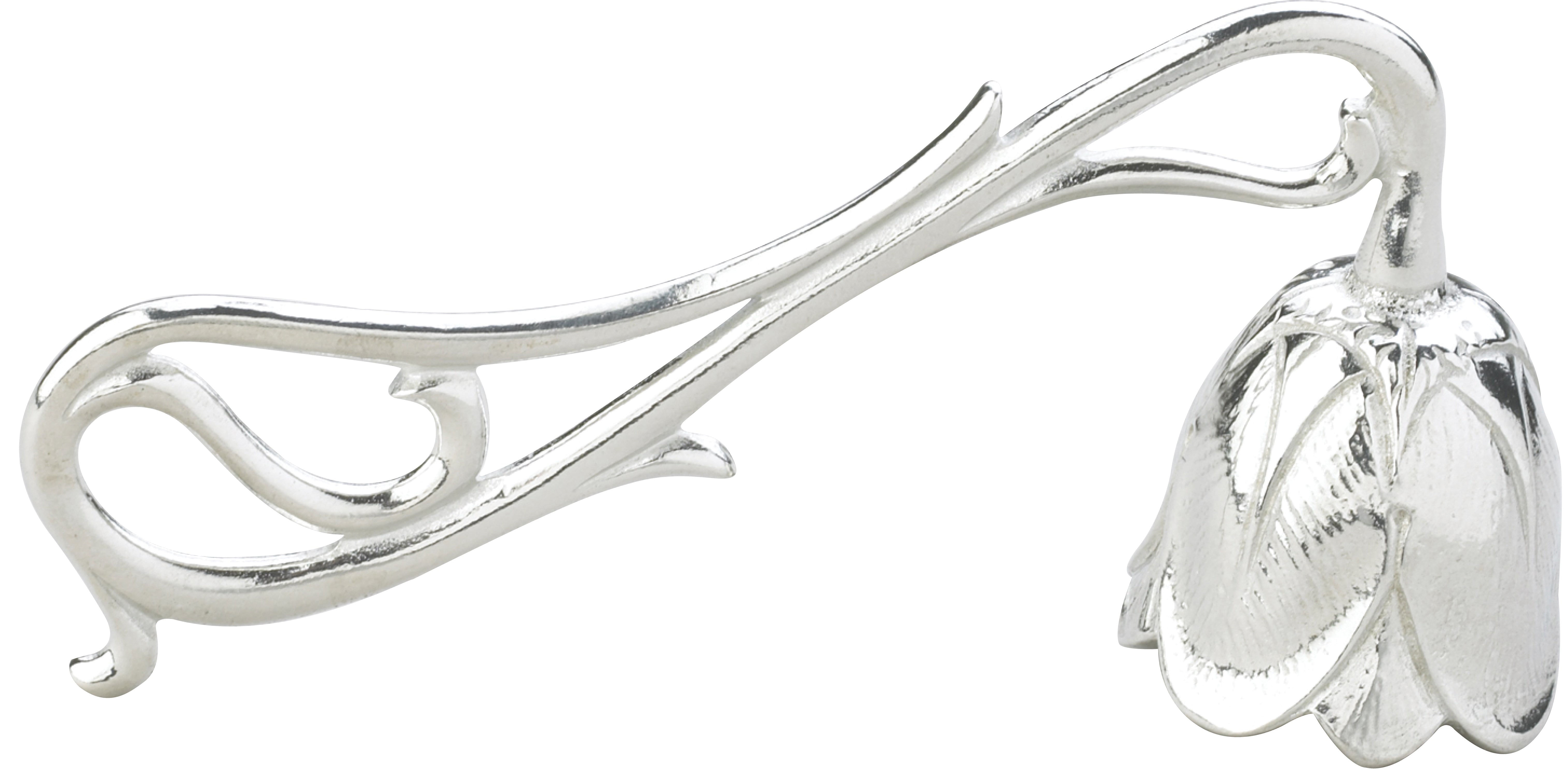 Salisbury Pewter Tulip Candle Snuffer All Silver Gifts