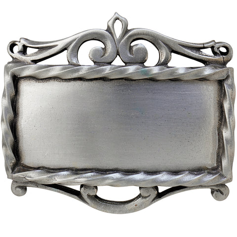 Salisbury Pewter Engravable Decanter Label - Plain