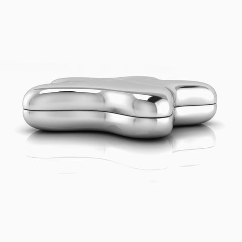Krysaliis Silver Plated Little Star Keepsake Box View 2