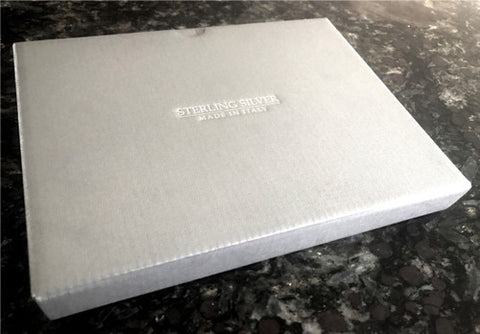 Cunill Hammered Sterling Wide 4x6 Frame