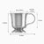 Krysaliis Pedestal Sterling Silver Baby Cup Measurements