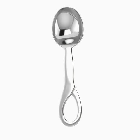 Krysaliis Sophie Sterling Silver Baby Feeding Spoon View 2