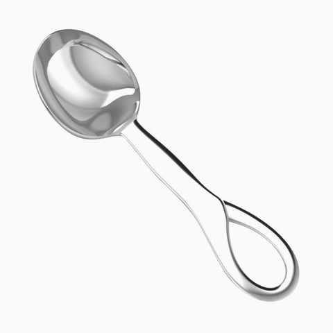 Krysaliis Sophie Sterling Silver Baby Feeding Spoon View 1