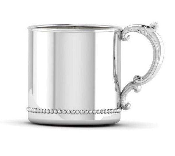 Krysaliis Sterling Silver Cup - Beaded Victorian Handle