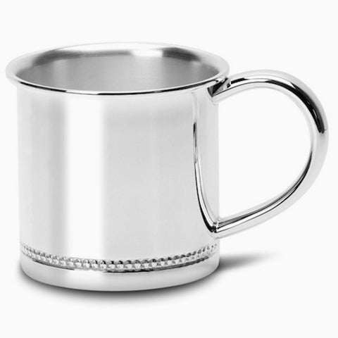 Krysaliis Sterling Silver Classic Beaded Cup