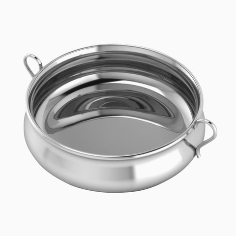 Sophisticated Sterling Silver Classic Baby Porringer View 2