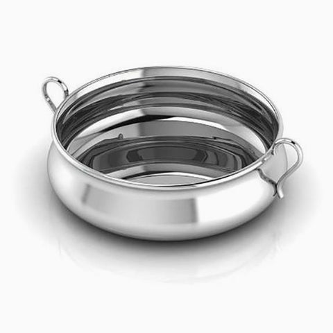 Sophisticated Sterling Silver Classic Baby Porringer View 1