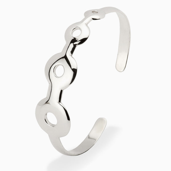 Sterling Silver Baby Infinity Bracelet Bangle by Krysaliis