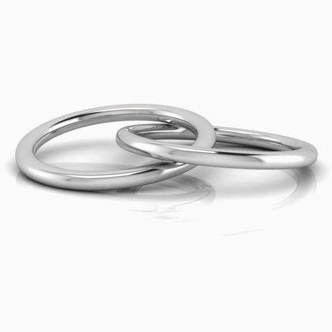 Krysaliis Silver Plated 2 Ring Baby Rattle Teether View 3